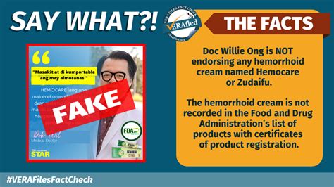 doc willie ong products|VERA FILES FACT CHECK: Doc Willie Ong’s ‘ad for .